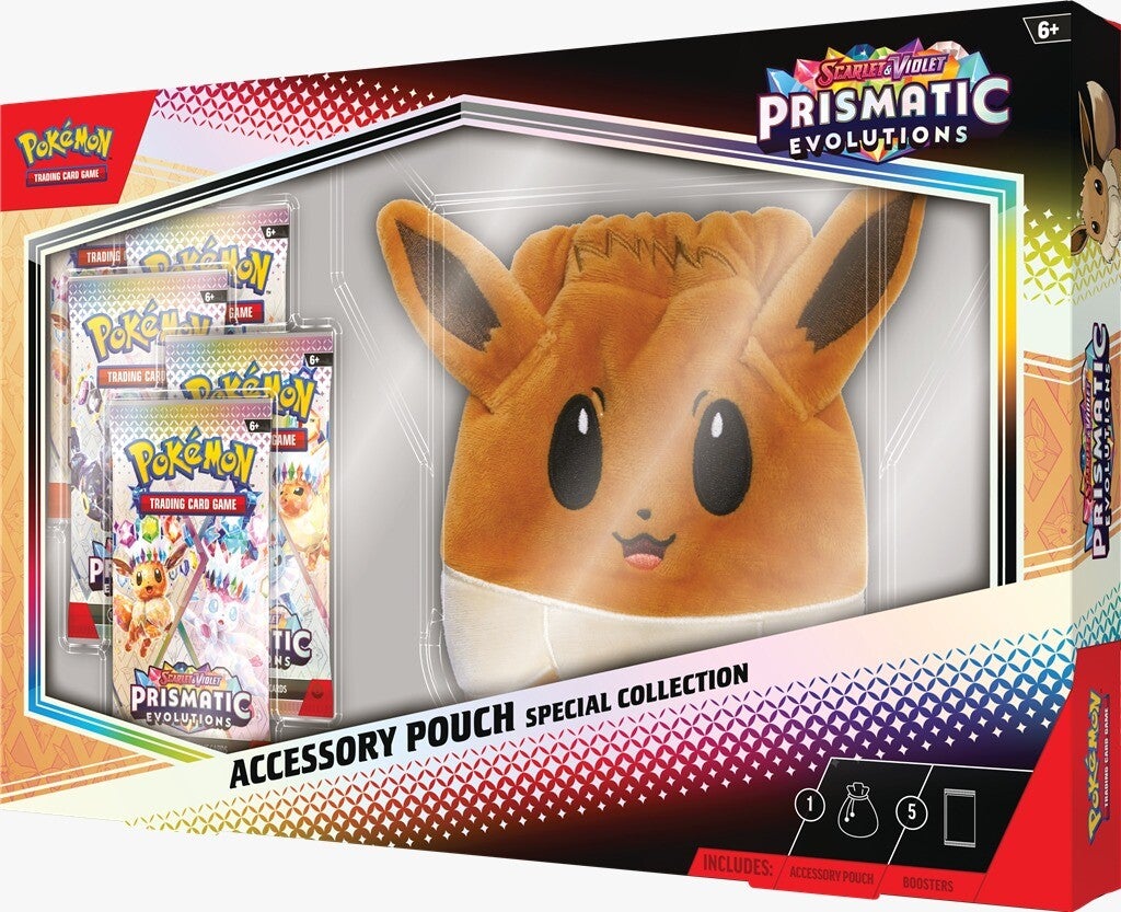 Pokemon: Prismatic Evolutions Accessory Pouch Special Collection