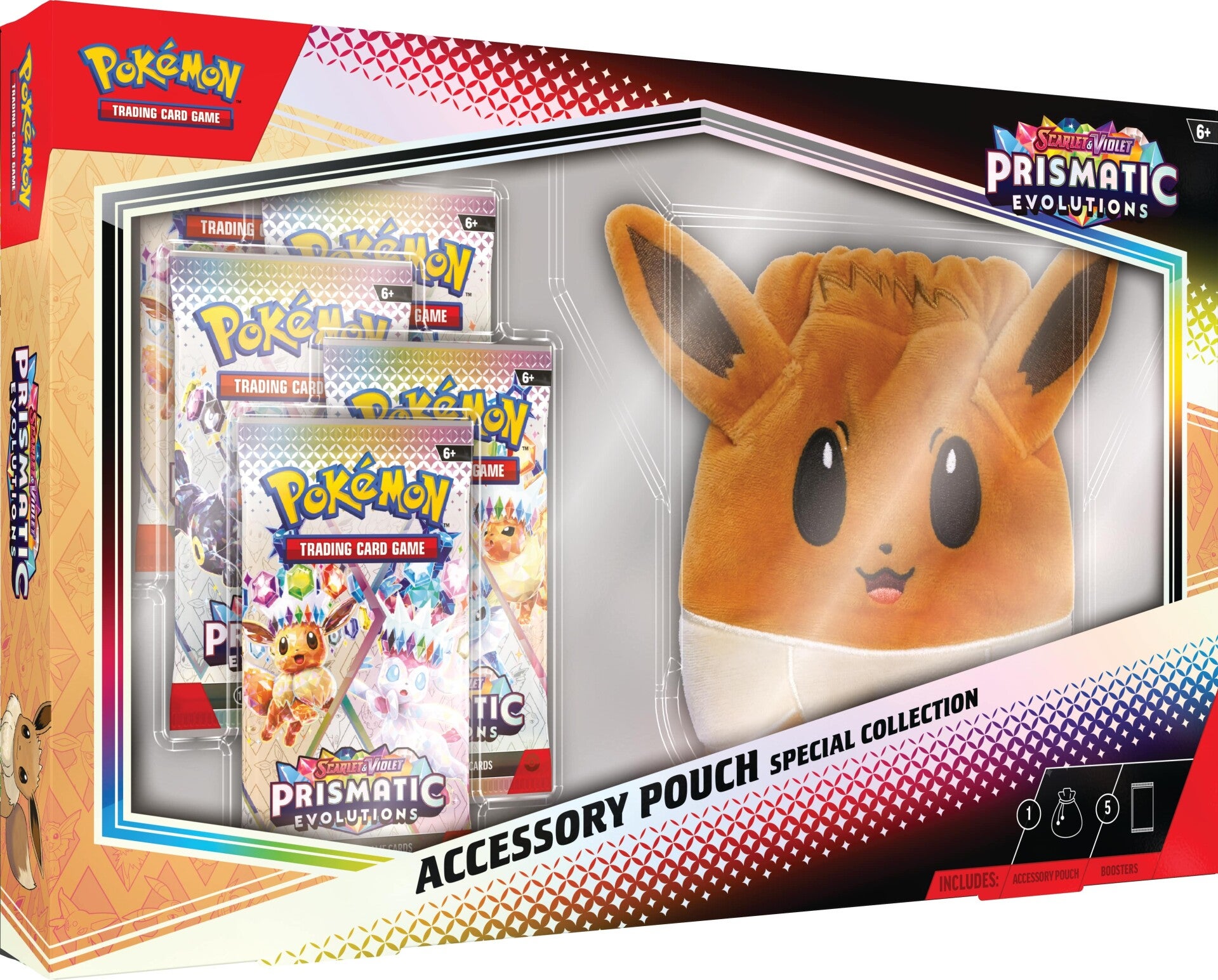Pokemon: Prismatic Evolutions Accessory Pouch Special Collection