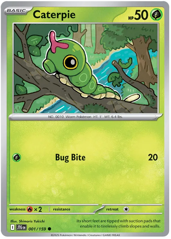Journey Together - 001/159 - Caterpie