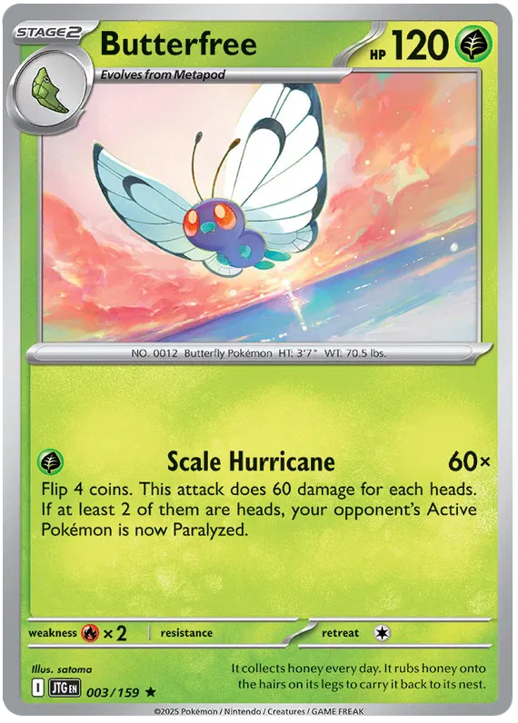 Journey Together - 003/159 - Butterfree (Holo)