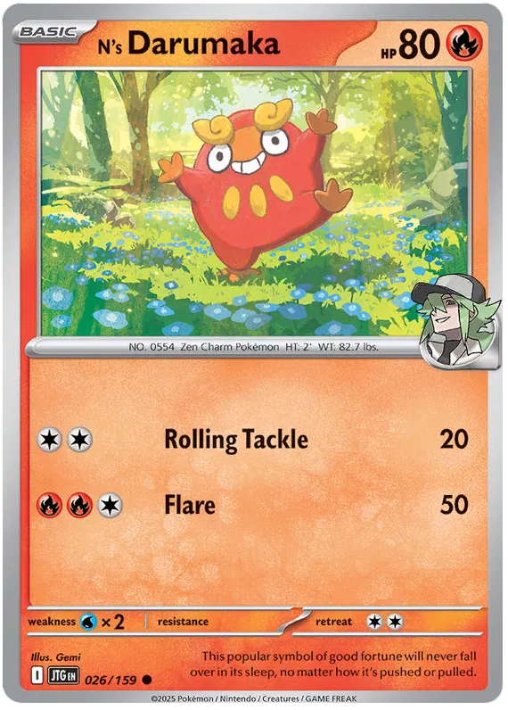 Journey Together - 026/159 - N's Darumaka