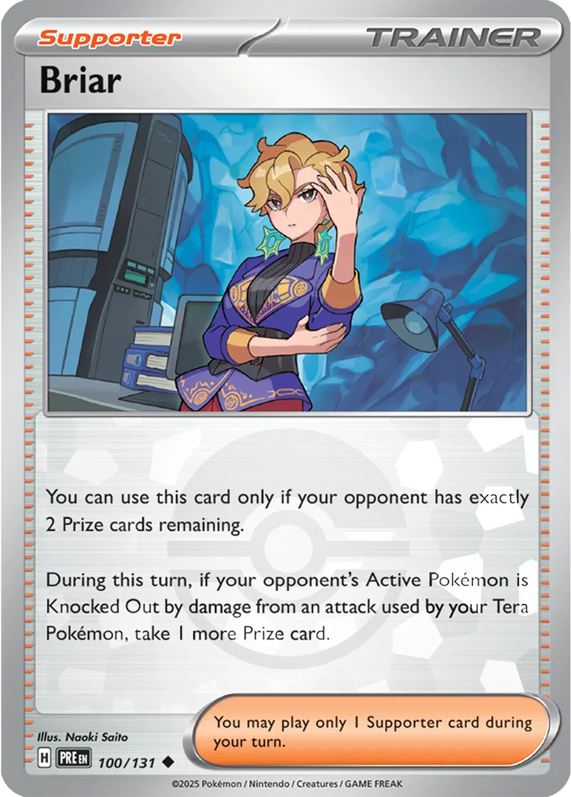 Prismatic Evolutions - 100/131 - Briar (Poké Ball Holo)