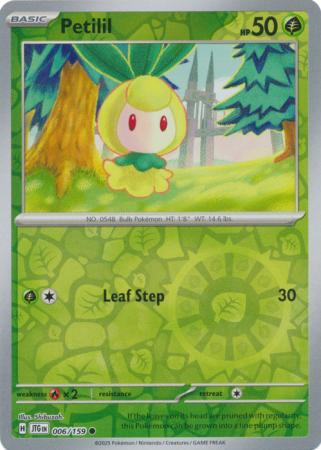 Journey Together - 006/159 - Petilil (Reverse Holo)