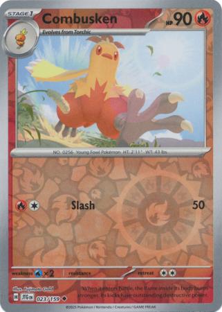Journey Together - 023/159 - Combusken (Reverse Holo)