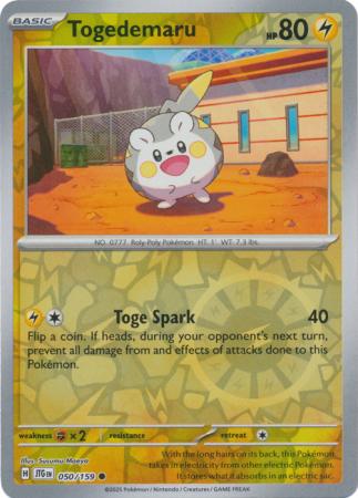 Journey Together - 050/159 - Togedemaru (Reverse Holo)