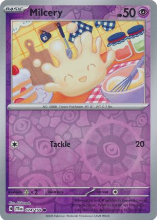 Journey Together - 074/159 - Milcery (Reverse Holo)