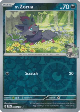 Journey Together - 097/159 - N's Zorua (Reverse Holo)