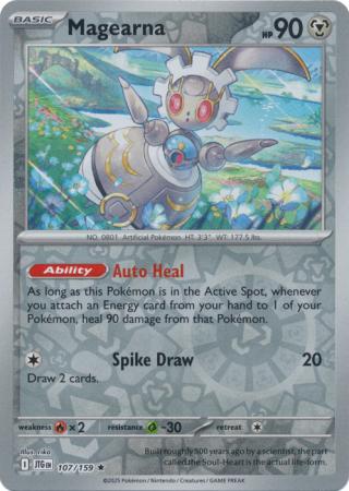 Journey Together - 107/159 - Magearna (Reverse Holo)