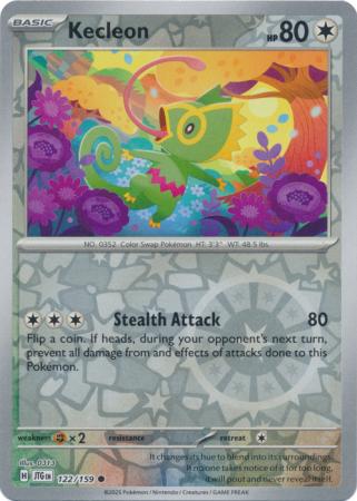 Journey Together - 122/159 - Kecleon (Reverse Holo)