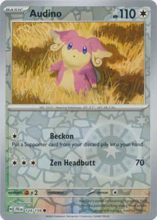 Journey Together - 124/159 - Audino (Reverse Holo)