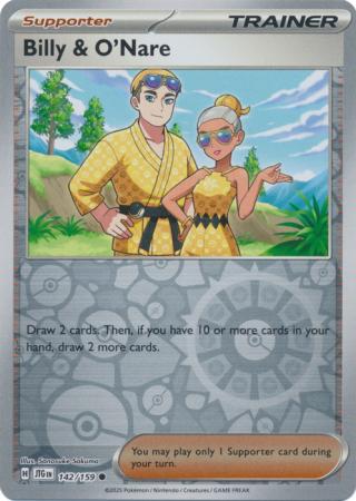 Journey Together - 142/159 - Billy and O'Nare (Reverse Holo)