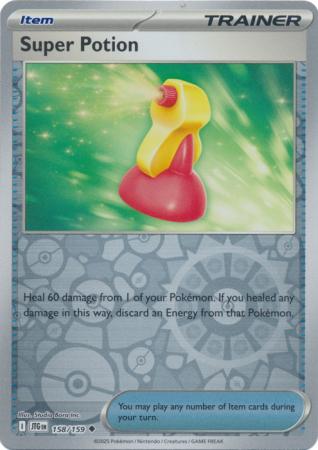 Journey Together - 158/159 - Super Potion (Reverse Holo)