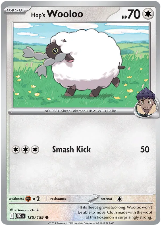 Journey Together - 135/159 - Hop's Wooloo
