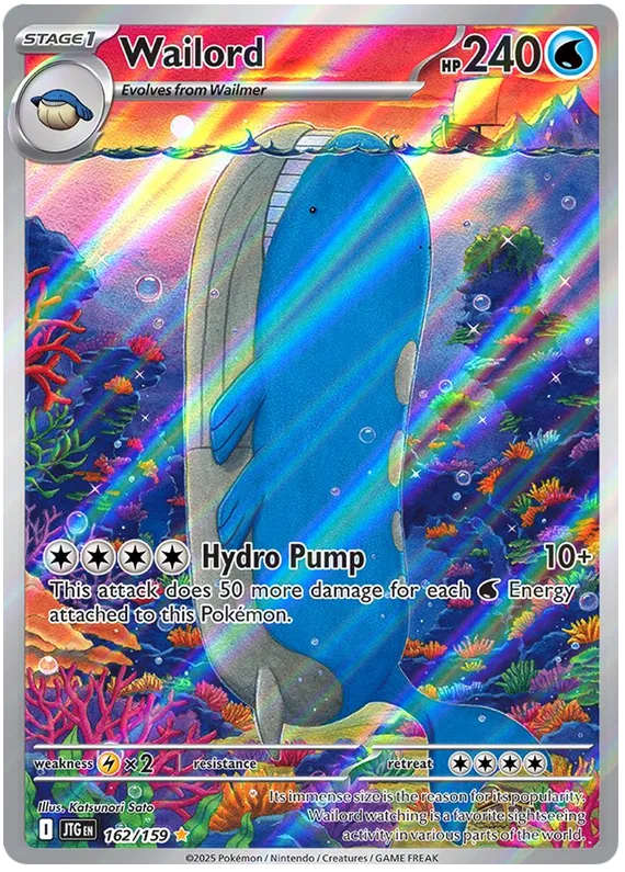 Journey Together - 162/159 - Wailord