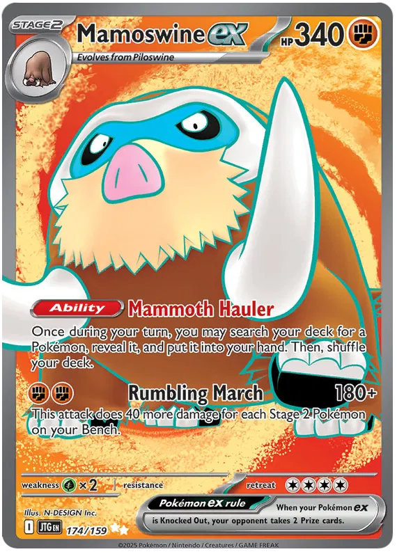 Journey Together - 174/159 - Mamoswine ex