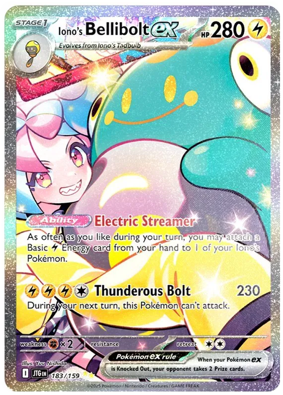 Journey Together - 183/159 - Iono's Bellibolt ex