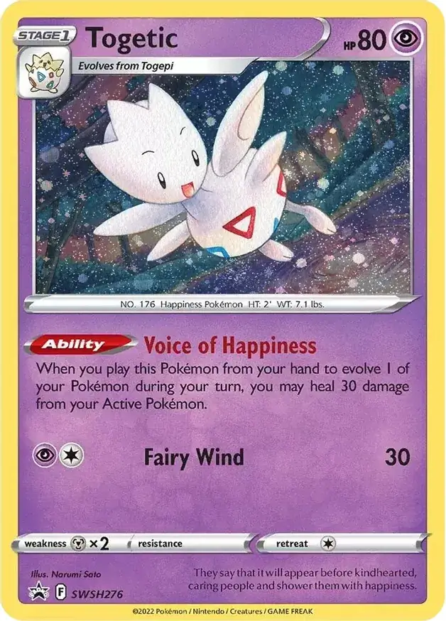 Sword & Shield Promos - SWSH276 - Togetic (Holo)