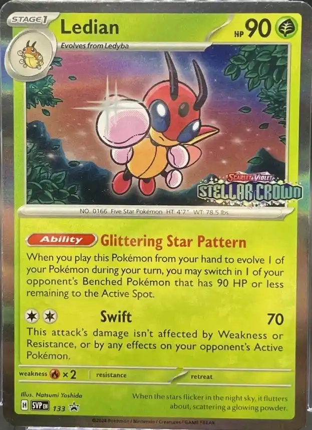 Scarlet & Violet Promos - SVP133 - Ledian (Stamped Holo)