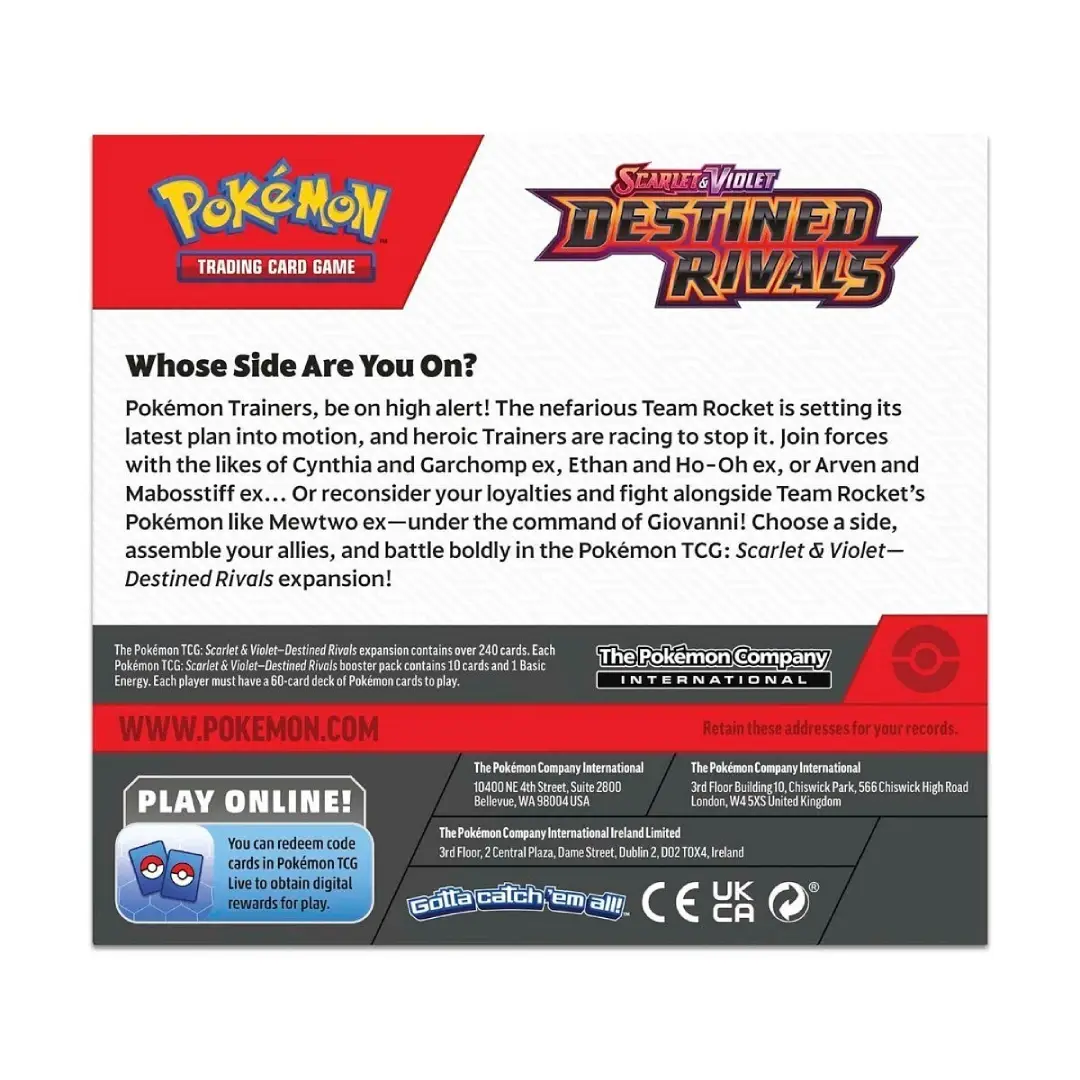 Pokemon TCG: Destined Rivals - Booster Box