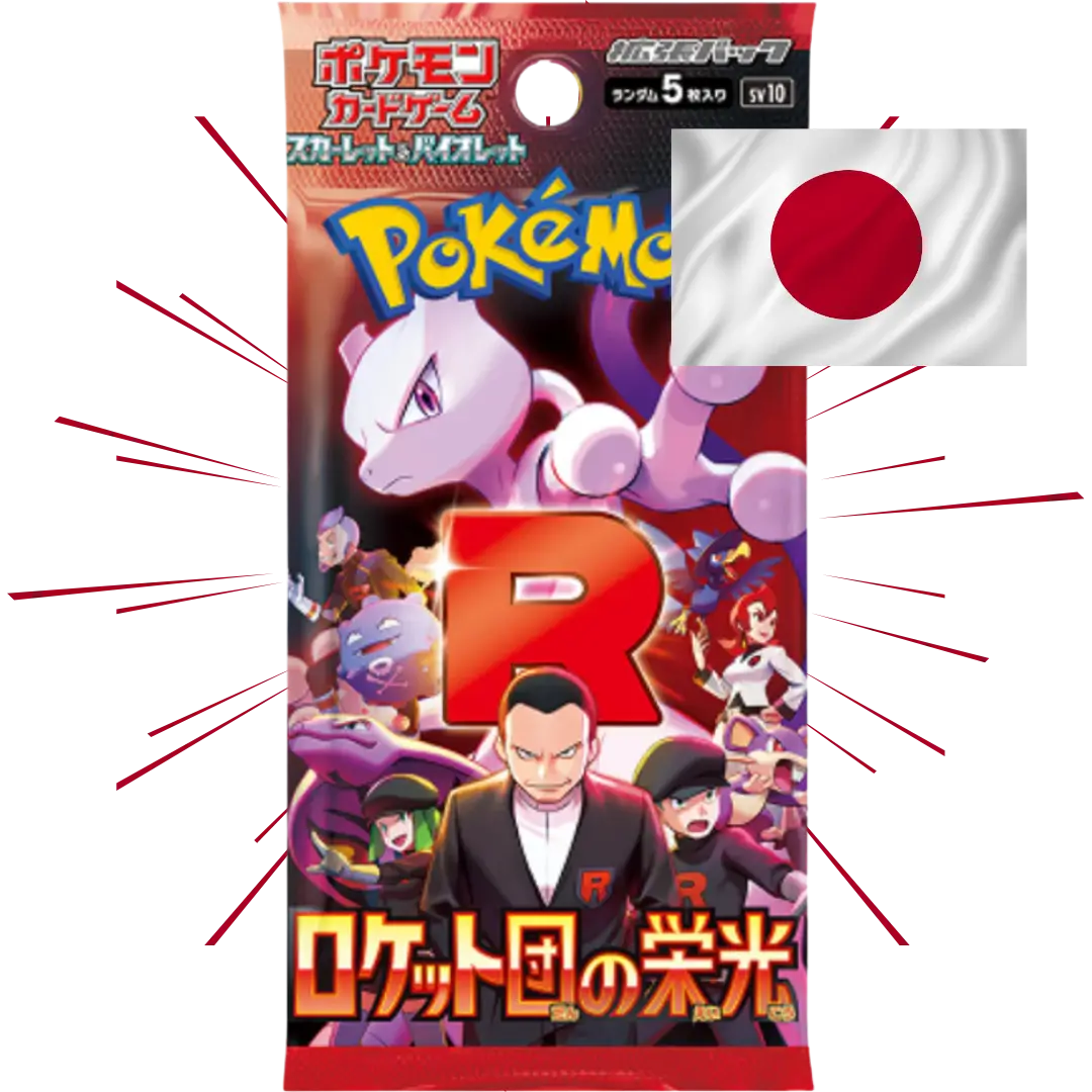Pokemon TCG: Glory of Team Rocket - Booster 🇯🇵(JAPOŃSKI)🇯🇵