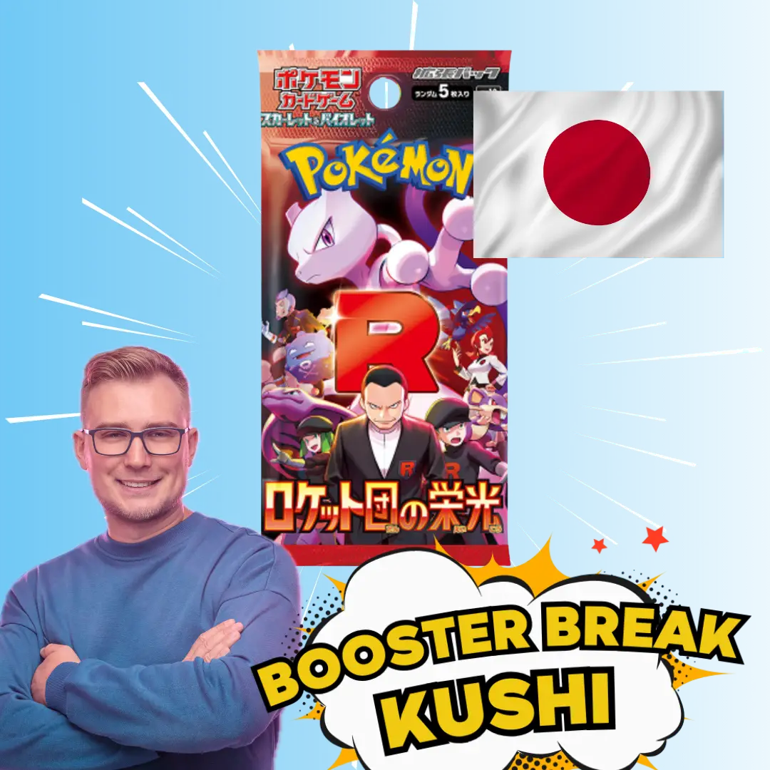 Pokemon TCG: Glory of Team Rocket - Booster (JAPOŃSKI) – Booster Break KUSHI