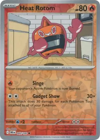 Destined Rivals - 043/182 - Heat Rotom (Reverse Holo)