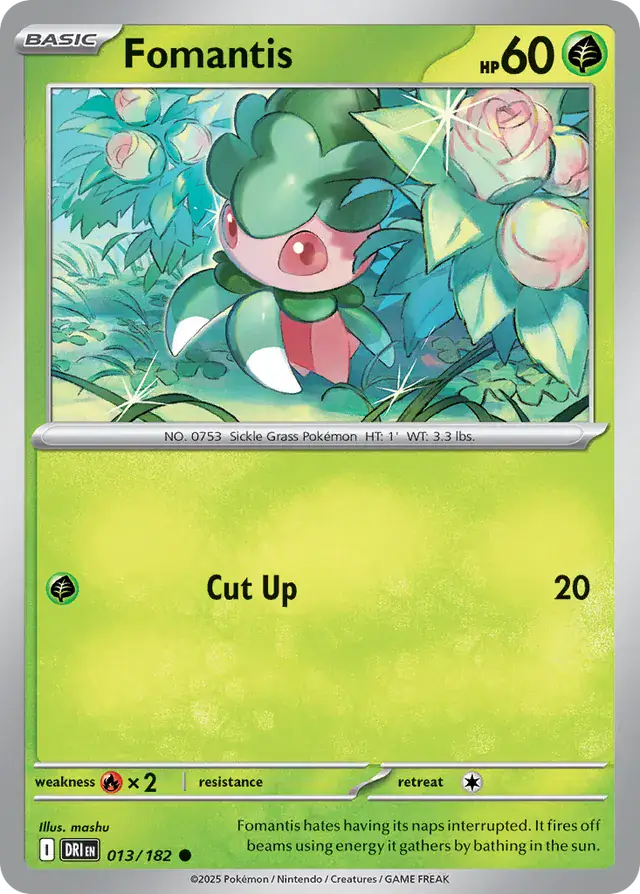 Destined Rivals - 013/182 - Fomantis