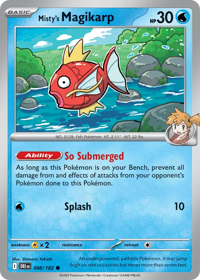 Destined Rivals - 048/182 - Misty's Magikarp
