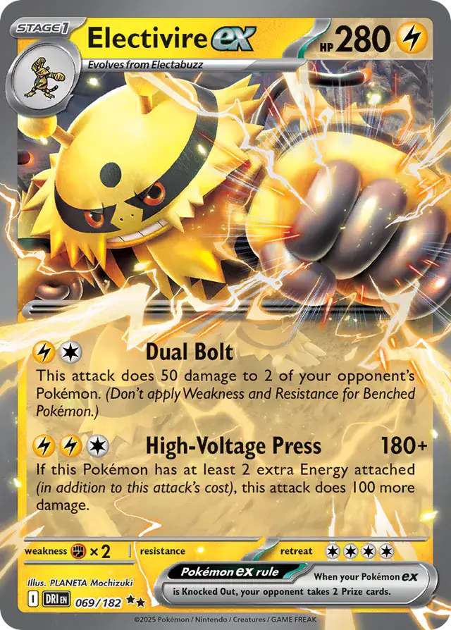 Destined Rivals - 069/182 - Electivire ex