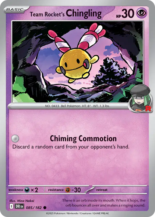 Destined Rivals - 085/182 - Team Rocket's Chingling
