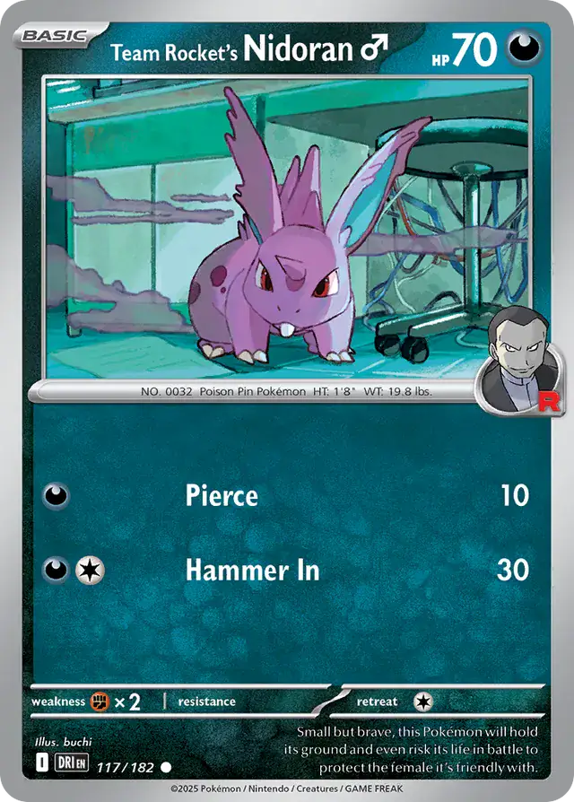 Destined Rivals - 117/182 - Team Rocket's Nidoran♂