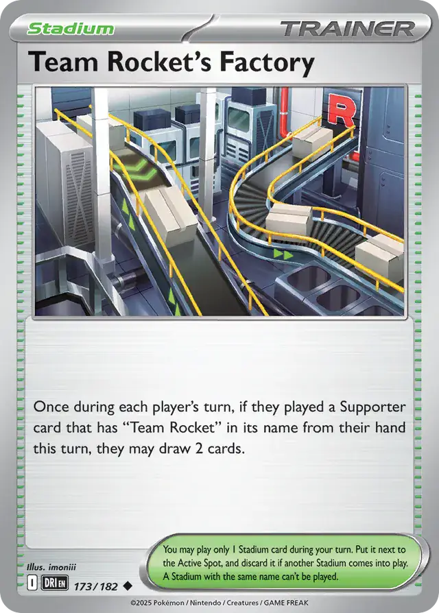 Destined Rivals - 173/182 - Team Rocket's Factory