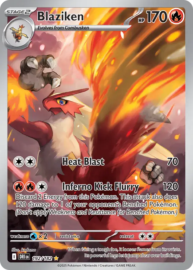Destined Rivals - 192/182 - Blaziken