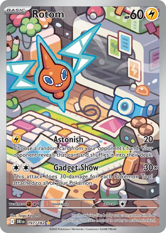 Destined Rivals - 197/182 - Rotom