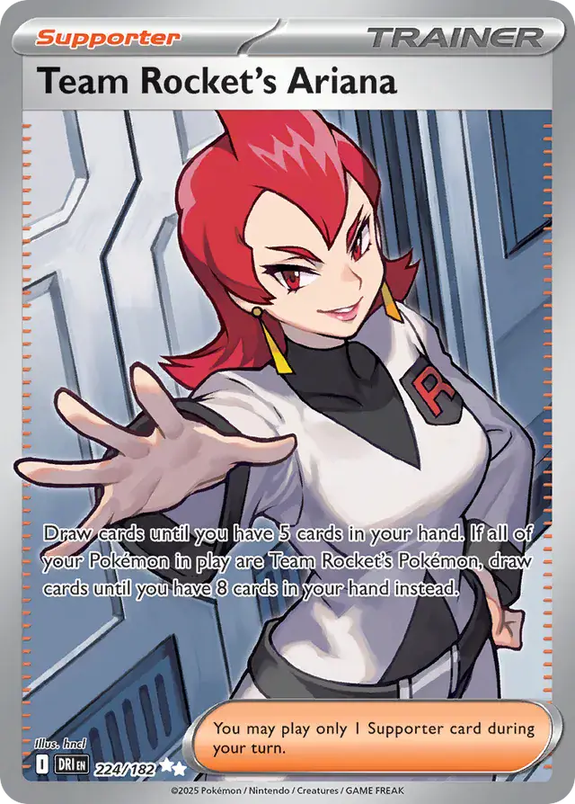Destined Rivals - 224/182 - Team Rocket's Ariana