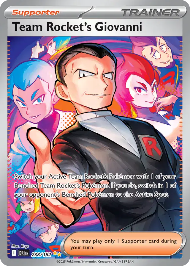 Destined Rivals - 238/182 - Team Rocket's Giovanni