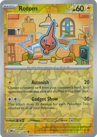 Destined Rivals - 077/182 - Rotom (Reverse Holo)