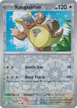 Destined Rivals - 151/182 - Kangaskhan (Reverse Holo)