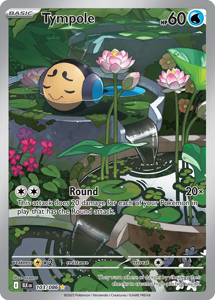 BLK - Black Bolt - 103/086 - Tympole