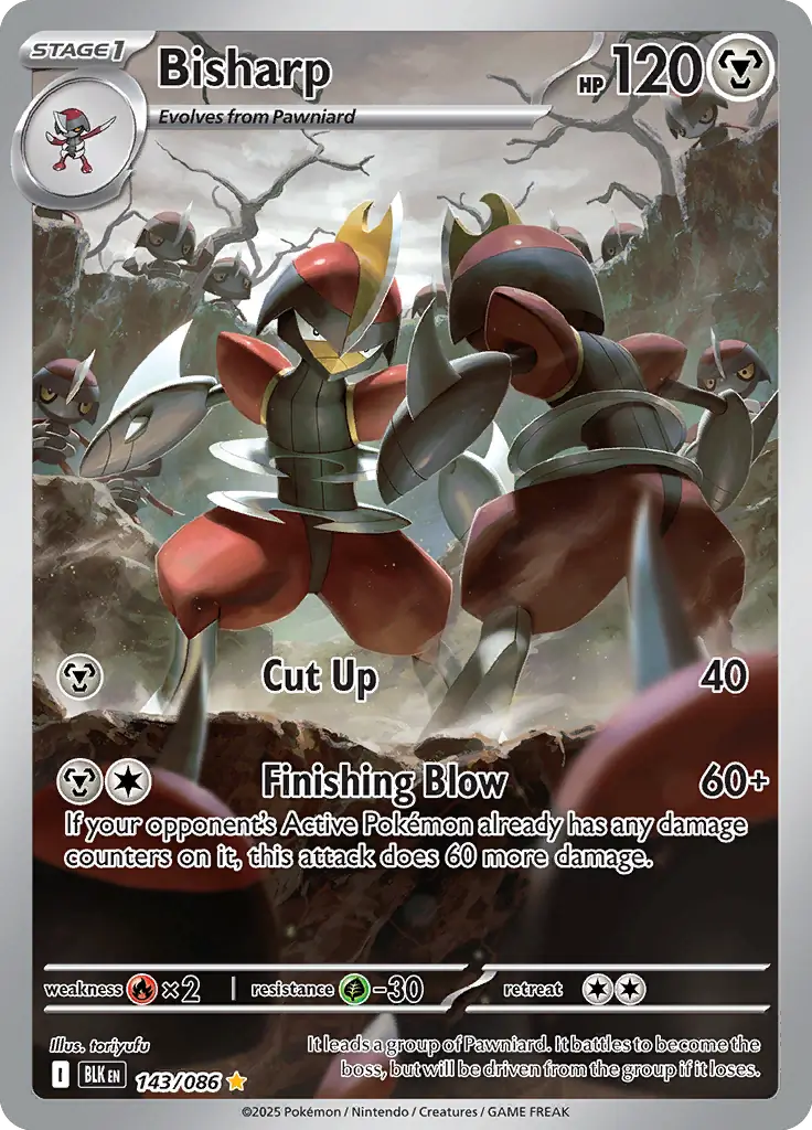 BLK - Black Bolt - 143/086 - Bisharp