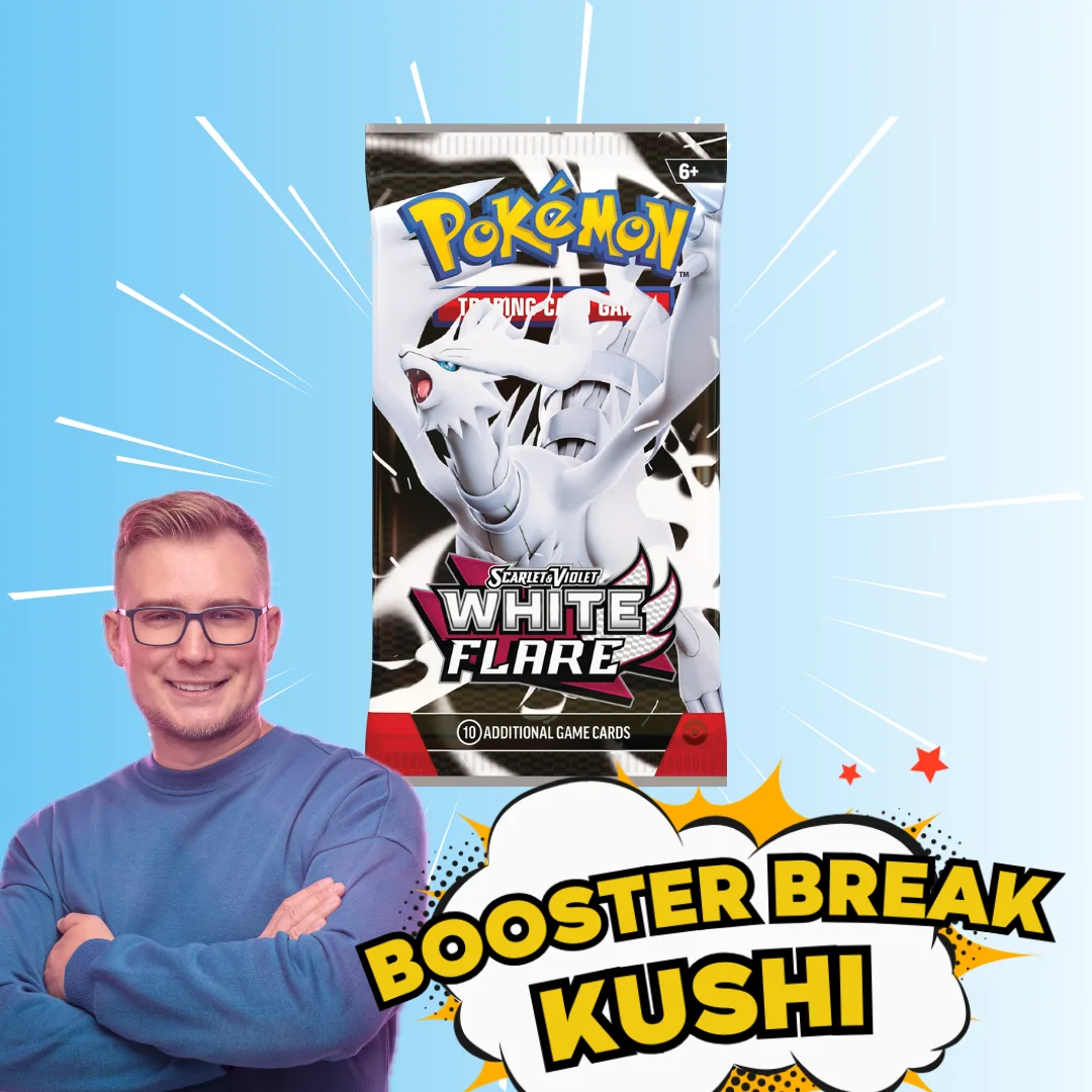Pokemon TCG: KUSHI BREAK - Booster - White Flare