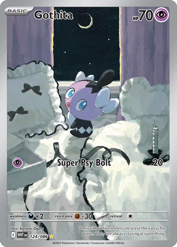 WHT - White Flare - 124/086 - Gothita