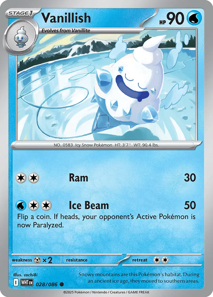 WHT - White Flare - 028/086 - Vanillish