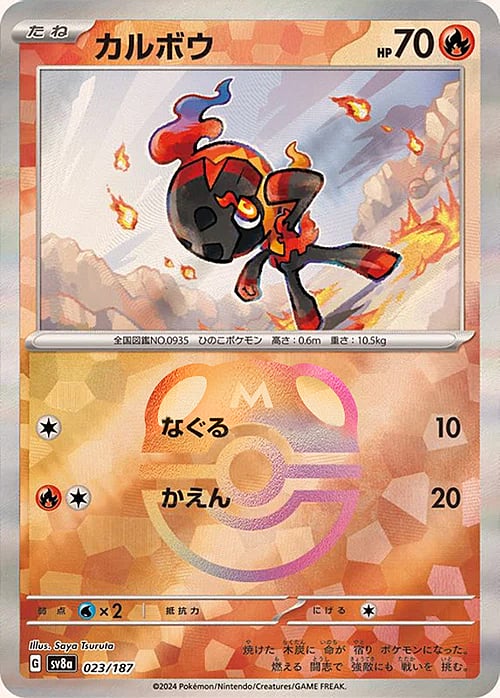 sv8a Terastal Festival - 023/187 - Charcadet (Master Ball Holo)