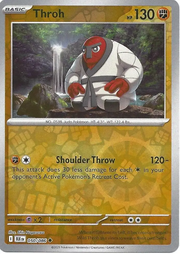 BLK - Black Bolt - 050/086 - Throh (Reverse Holo)