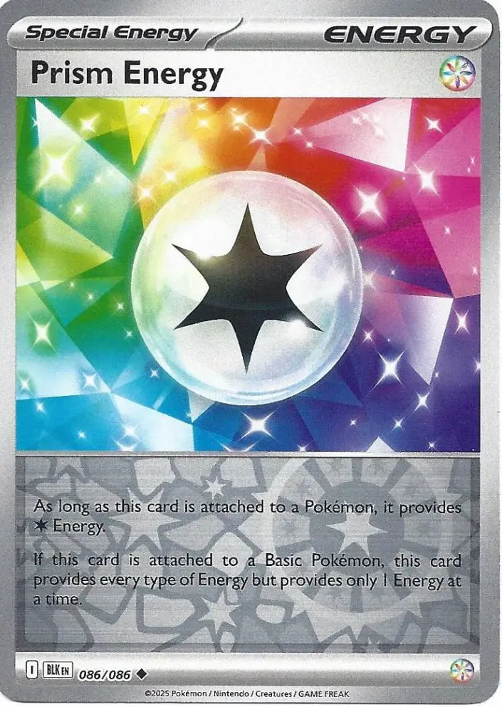 BLK - Black Bolt - 086/086 - Prism Energy (Reverse Holo)