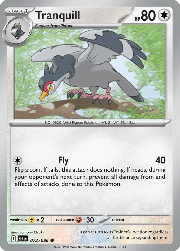 BLK - Black Bolt - 072/086 - Tranquill