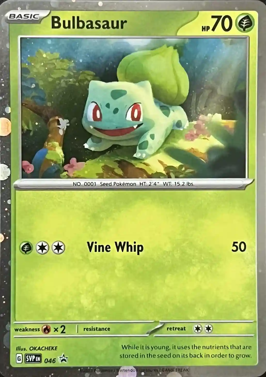 Scarlet & Violet Promos - SVP046 - Bulbasaur (Cosmos Holo)