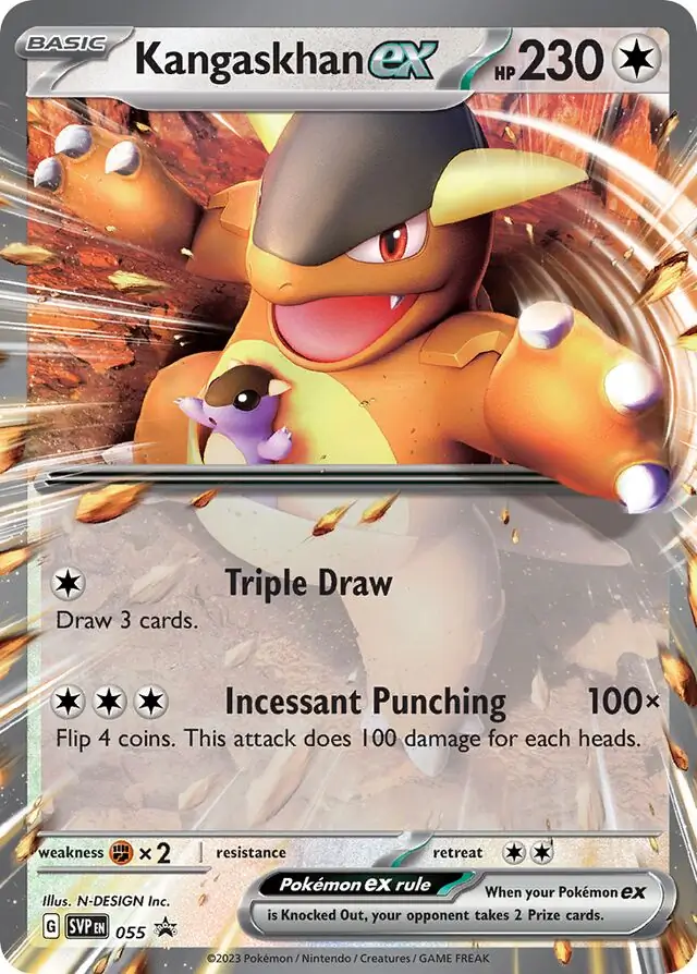 Scarlet & Violet Promos - SVP055 - Kangaskhan ex