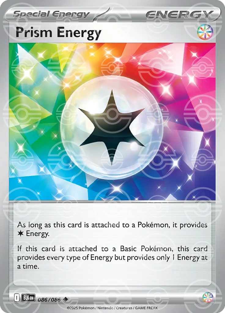 BLK - Black Bolt - 086/086 - Prism Energy (Poké Ball Holo)
